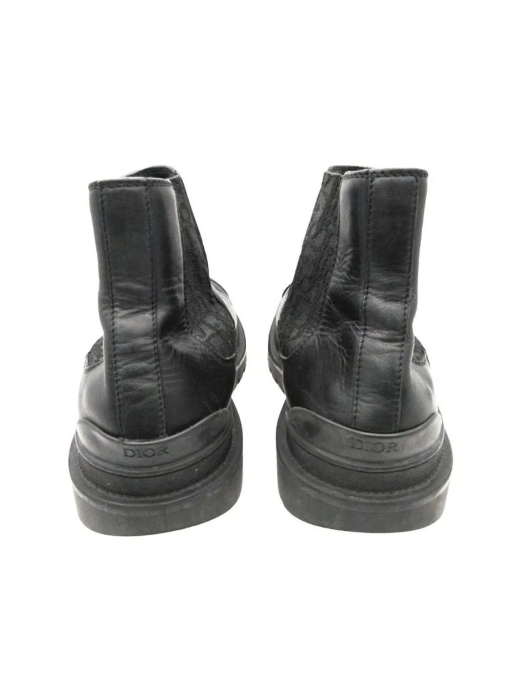 Dior Homme Boots Expl Chelsea Boot Oblique Side Gore Shoes 43 Black